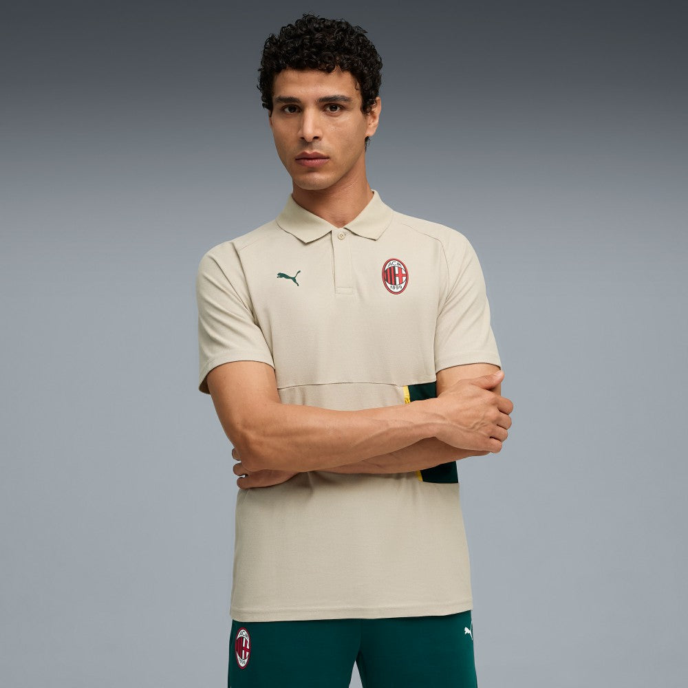 AC Milan Pumatech Polo Beige - Puma online