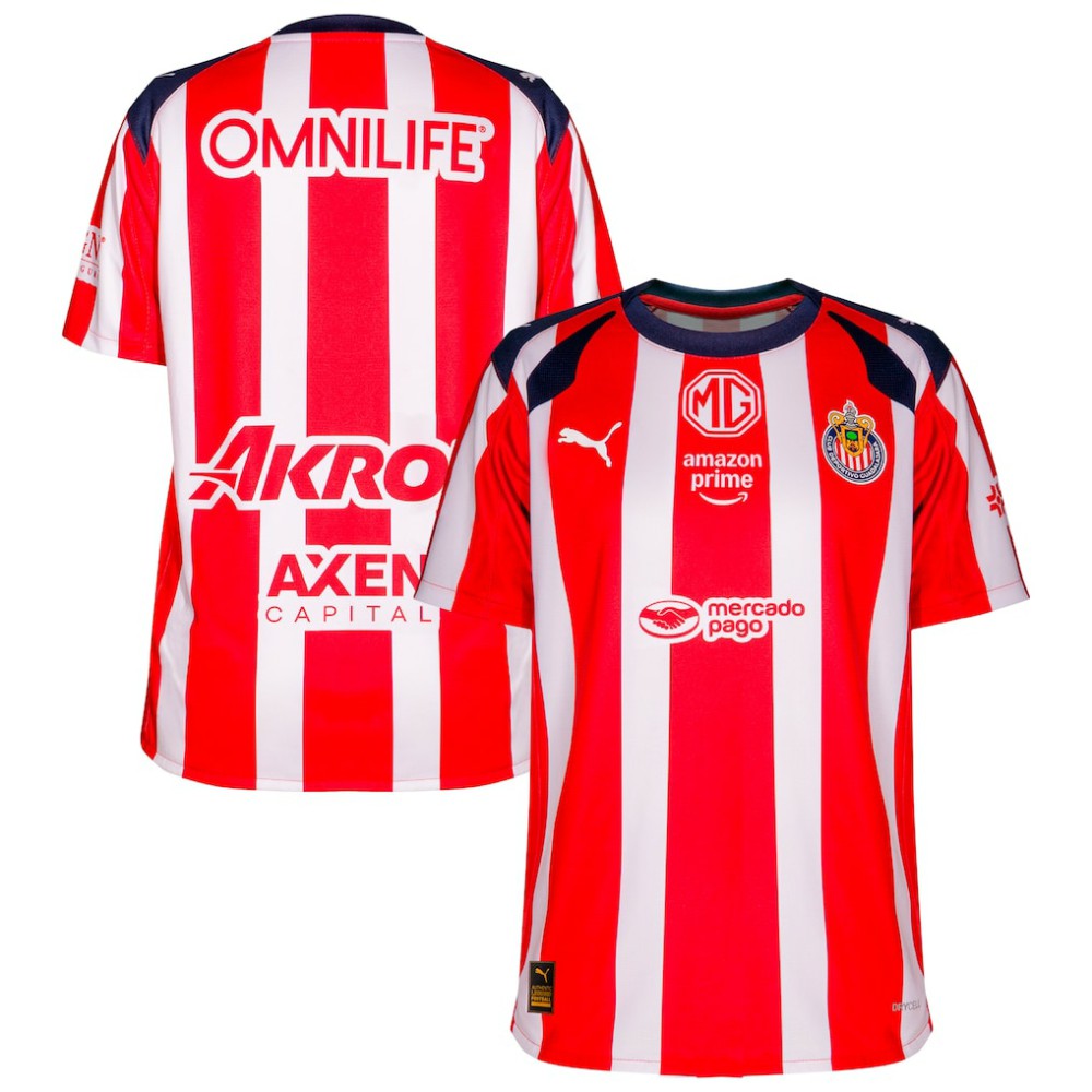 Chivas Youth 2025/26 Home Replica Jersey Red - Puma cheap