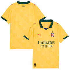 AC Milan Youth 2025/26 Third Replica Jersey Yellow - Puma discount