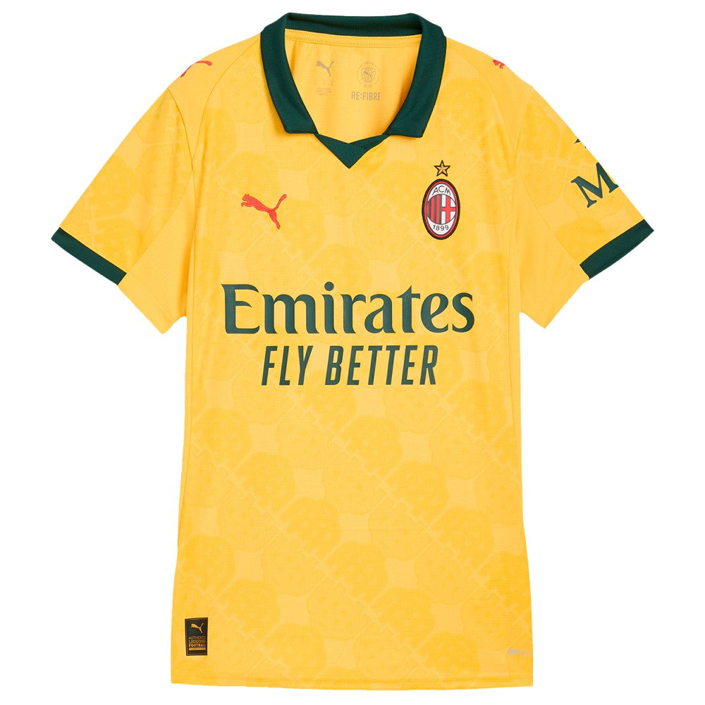 AC Milan Women's 2025/26 Third Replica Jersey Yellow - Puma on sale