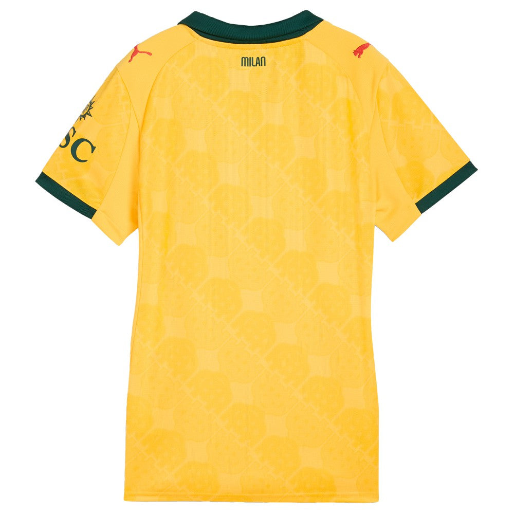 AC Milan Women's 2025/26 Third Replica Jersey Yellow - Puma on sale