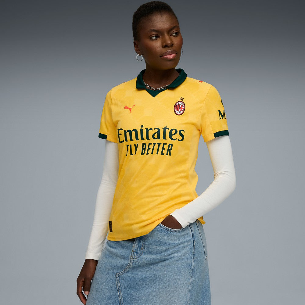 AC Milan Women's 2025/26 Third Replica Jersey Yellow - Puma on sale