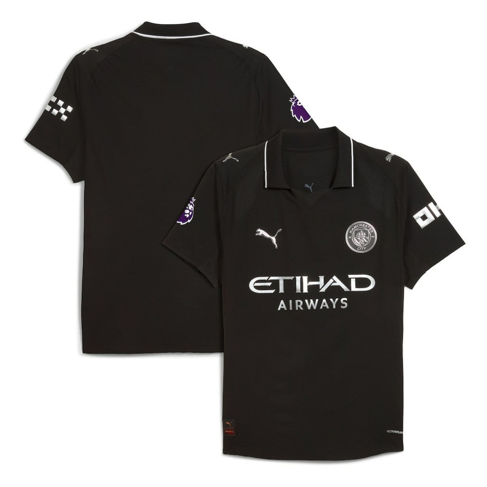 Manchester City 2025/26 Away Jersey Black - Puma cheap