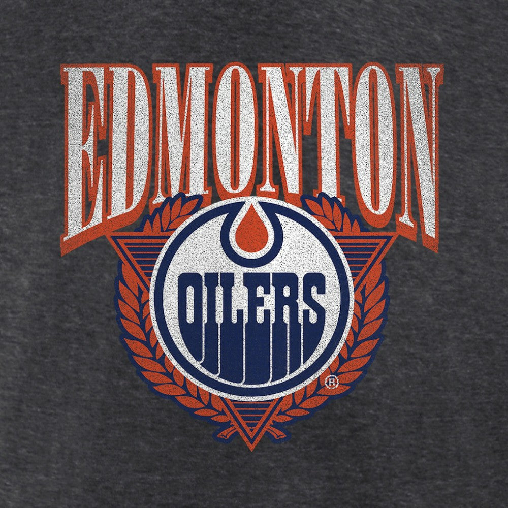 Edmonton Oilers Retro Seal T-Shirt - Charcoal | US 203175581