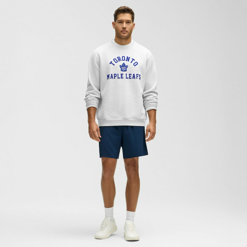 Toronto Maple Leafs lululemon Steady State Crew - Heathered Core Ultra Light Grey | US 203175622