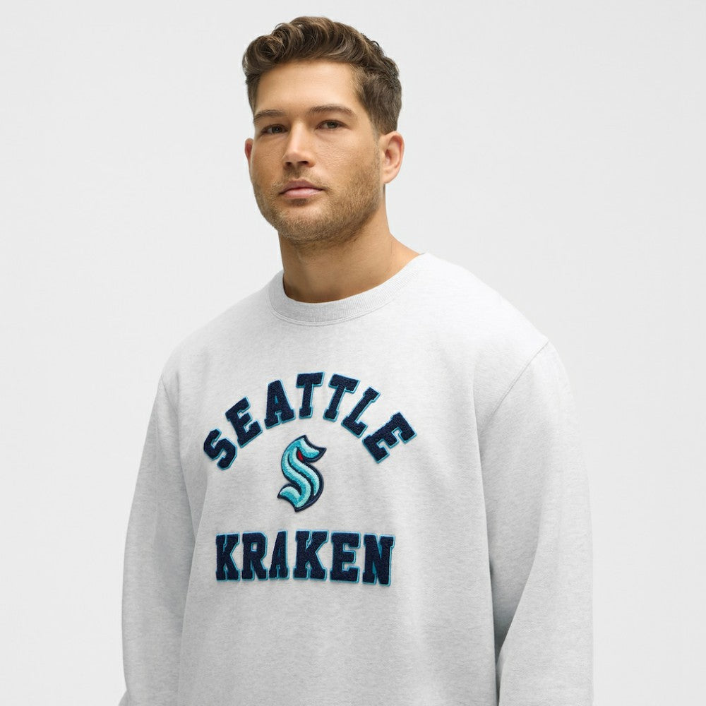 Seattle Kraken lululemon Steady State Crew - Heathered Core Ultra Light Grey | US 203175629
