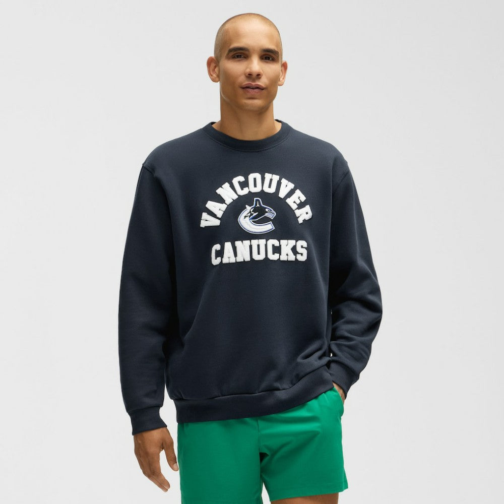 Vancouver Canucks lululemon Steady State Crew - True Navy | US 203175642