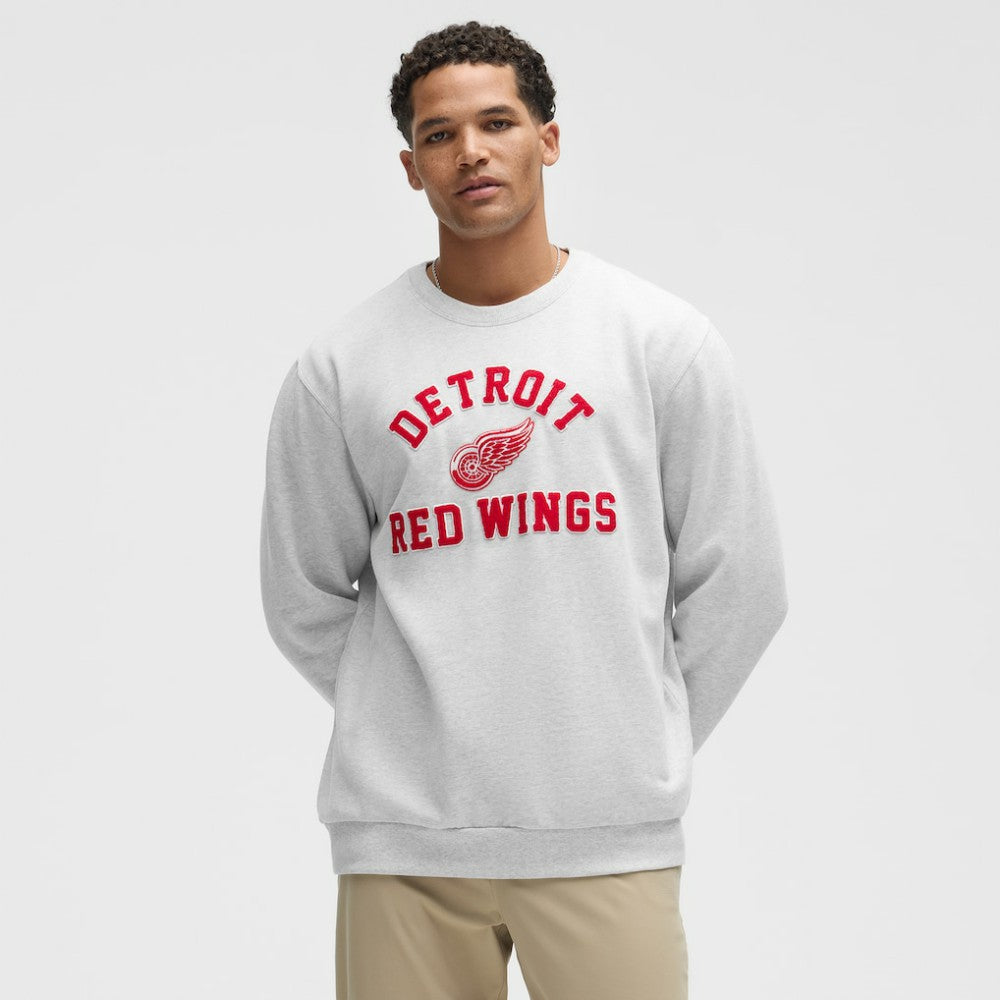 Detroit Red Wings lululemon Steady State Crew - Heathered Core Ultra Light Grey | US 203175651