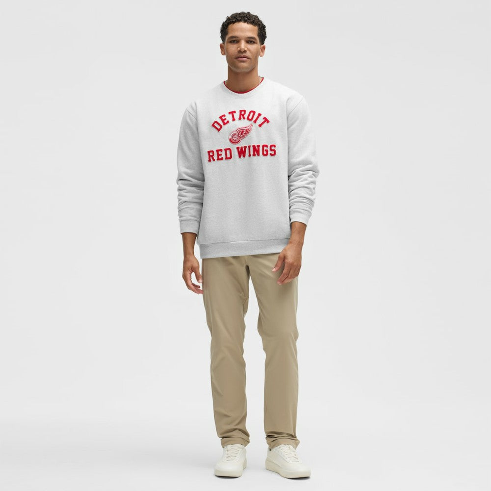 Detroit Red Wings lululemon Steady State Crew - Heathered Core Ultra Light Grey | US 203175651