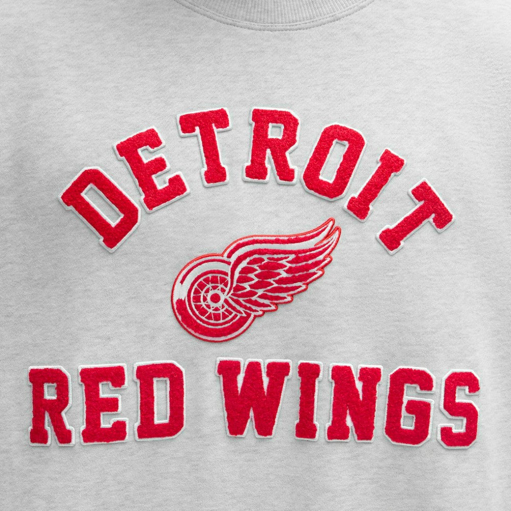 Detroit Red Wings lululemon Steady State Crew - Heathered Core Ultra Light Grey | US 203175651