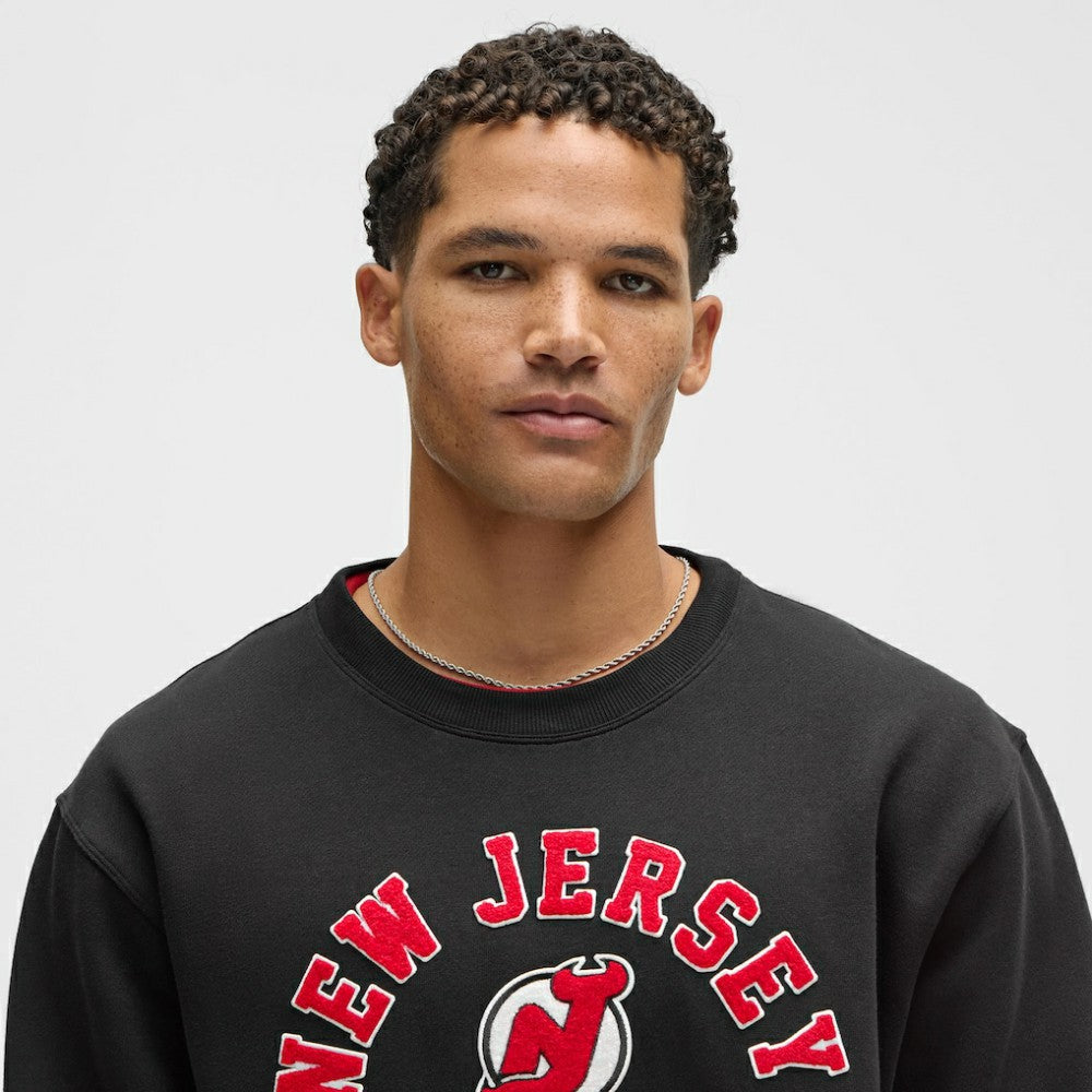 New Jersey Devils lululemon Steady State Crew - Black | US 203175671