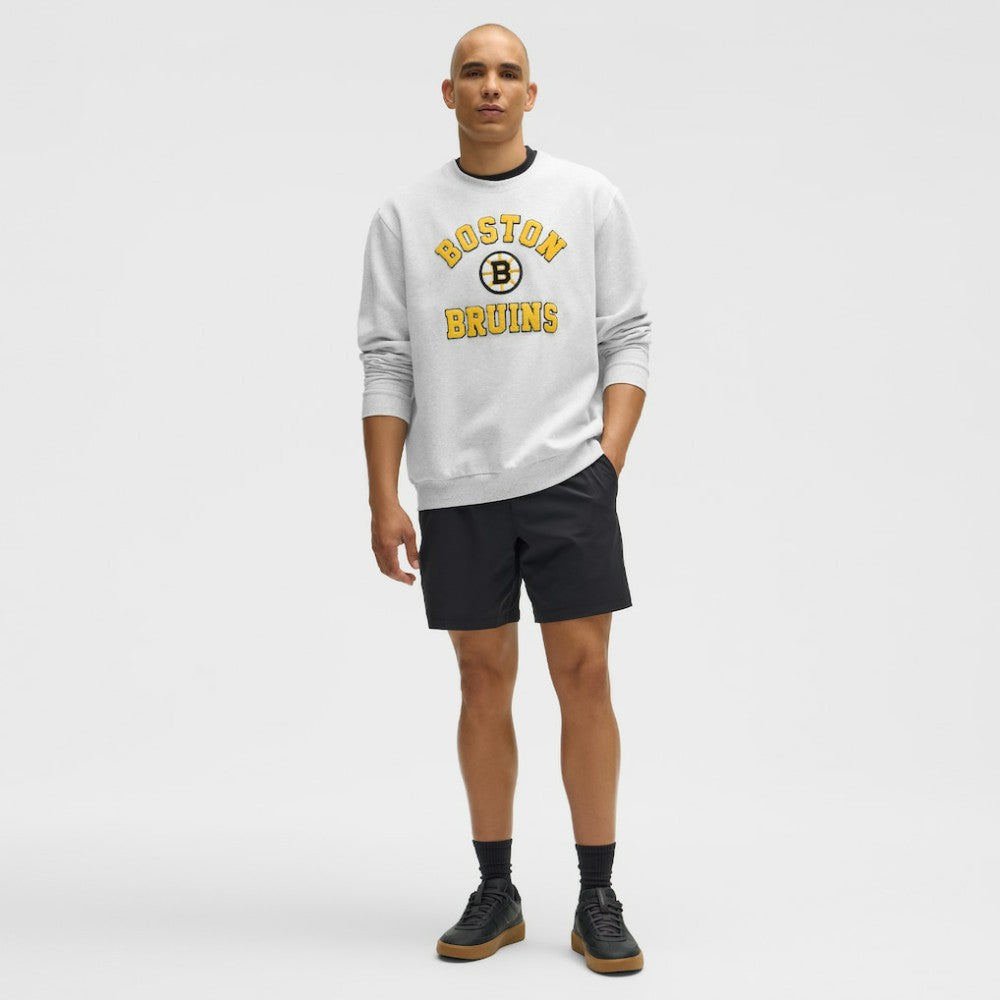 Boston Bruins lululemon Steady State Crew - Heathered Core Ultra Light Grey | US 203175674