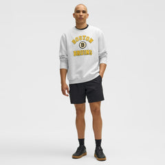 Boston Bruins lululemon Steady State Crew - Heathered Core Ultra Light Grey | US 203175674
