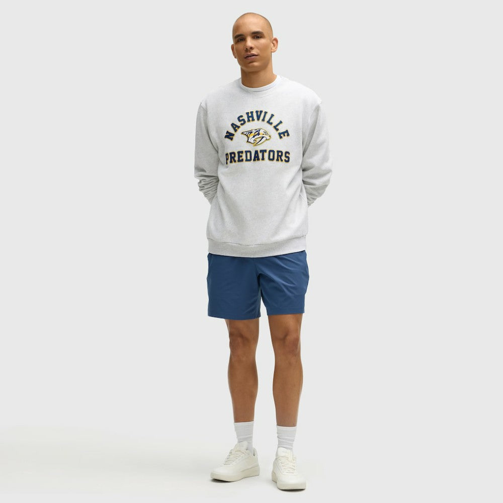 Nashville Predators lululemon Steady State Crew - Heathered Core Ultra Light Grey | US 203175677