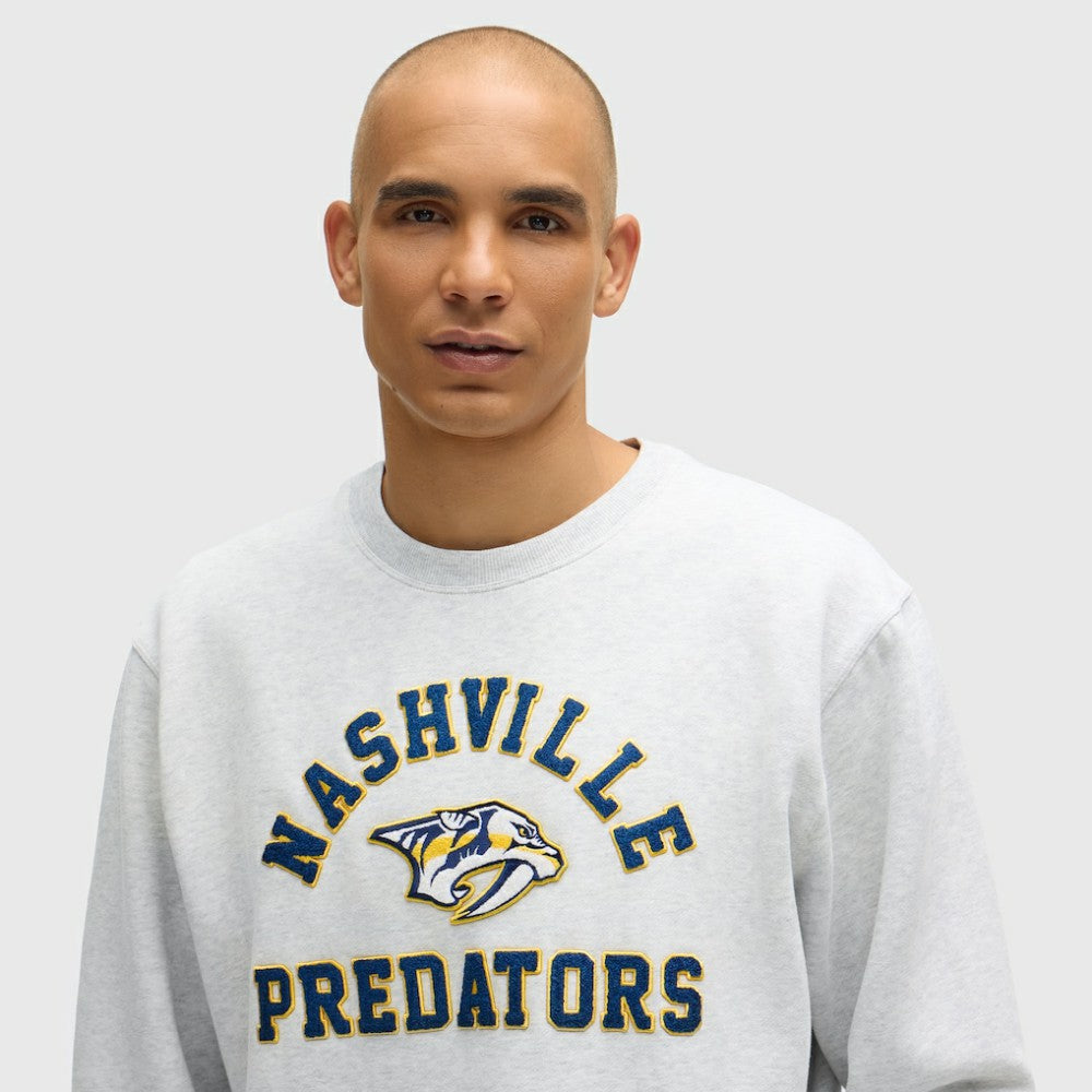 Nashville Predators lululemon Steady State Crew - Heathered Core Ultra Light Grey | US 203175677