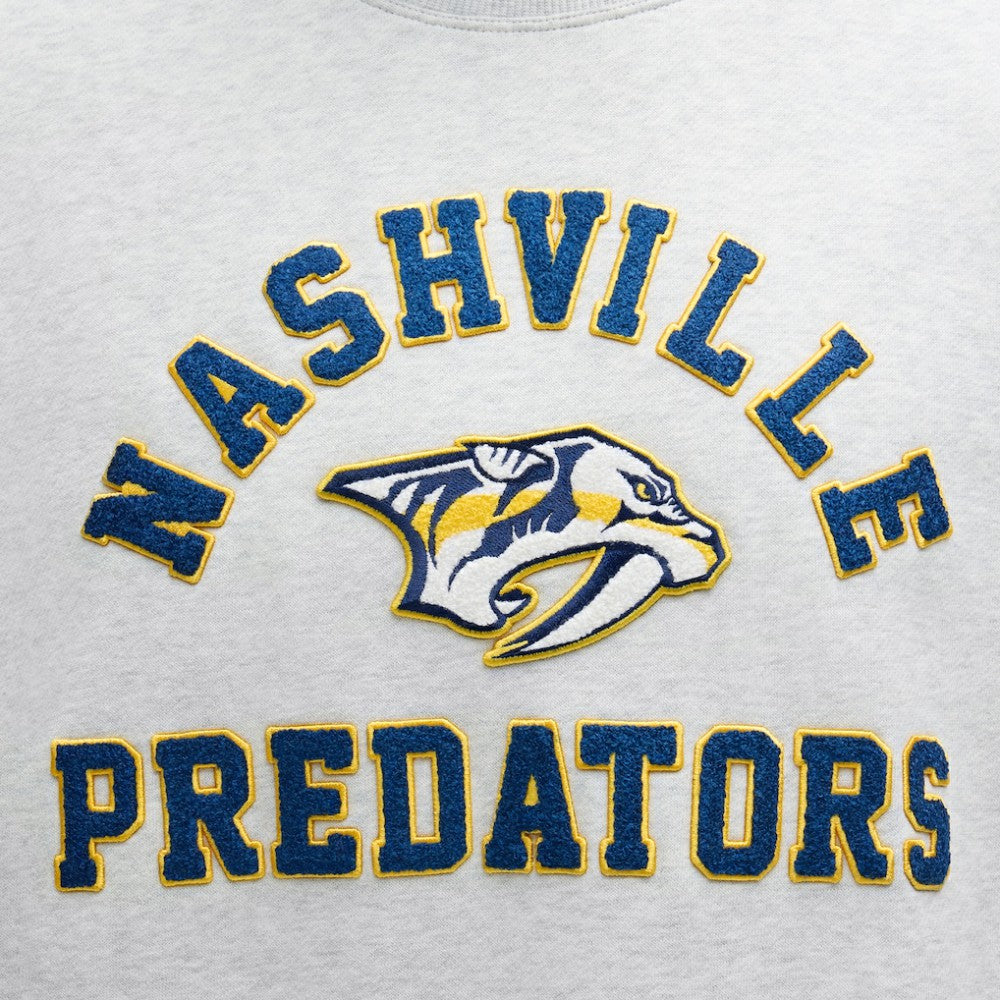 Nashville Predators lululemon Steady State Crew - Heathered Core Ultra Light Grey | US 203175677