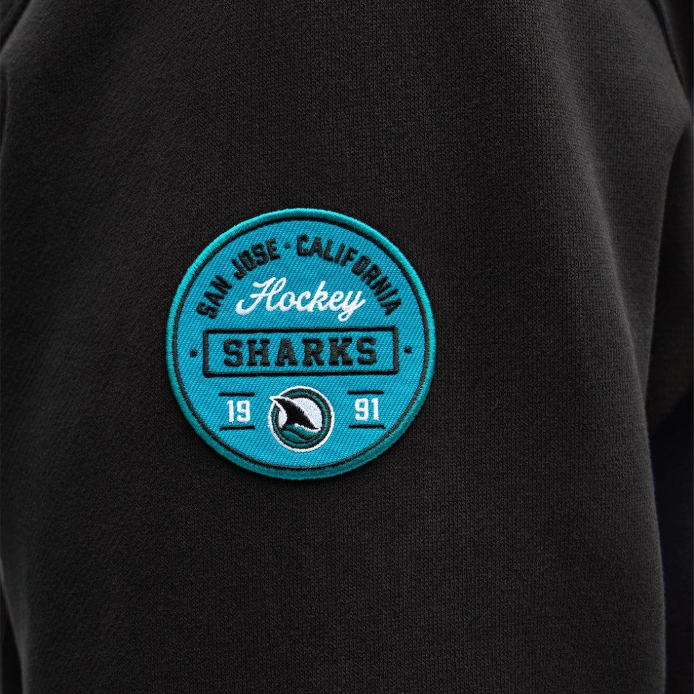 San Jose Sharks lululemon Steady State Pullover Hoodie - Black | US 203175694