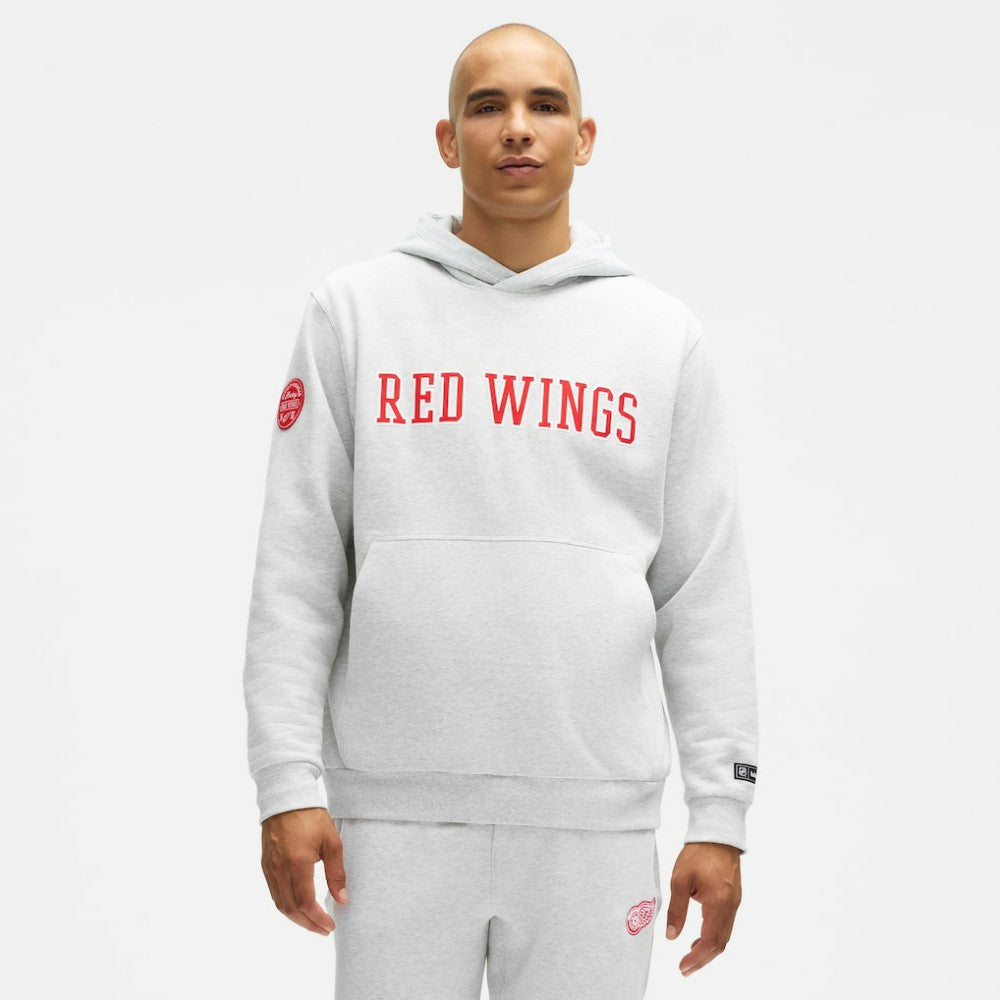 Detroit Red Wings lululemon Steady State Pullover Hoodie - Heathered Core Ultra Light Grey | US 203175697