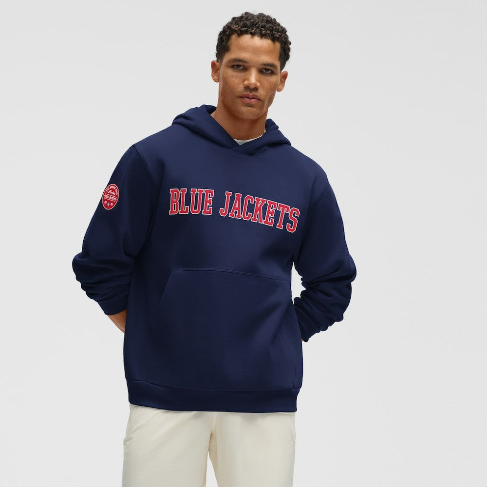 Columbus Blue Jackets lululemon Steady State Pullover Hoodie - Blue | US 203175701