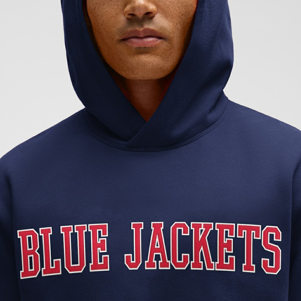 Columbus Blue Jackets lululemon Steady State Pullover Hoodie - Blue | US 203175701