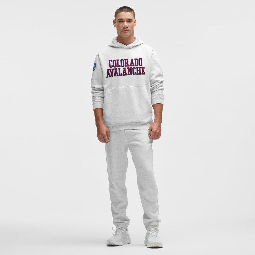 Colorado Avalanche lululemon Steady State Pullover Hoodie - Heathered Core Ultra Light Grey | US 203175702