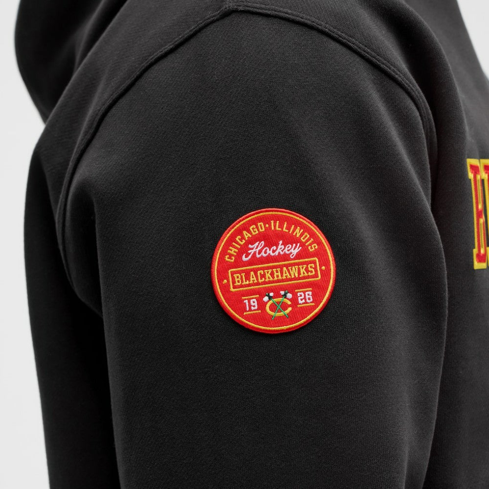 Chicago Blackhawks lululemon Steady State Pullover Hoodie - Black | US 203175704
