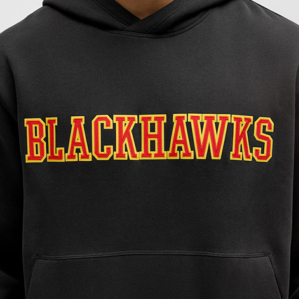 Chicago Blackhawks lululemon Steady State Pullover Hoodie - Black | US 203175704