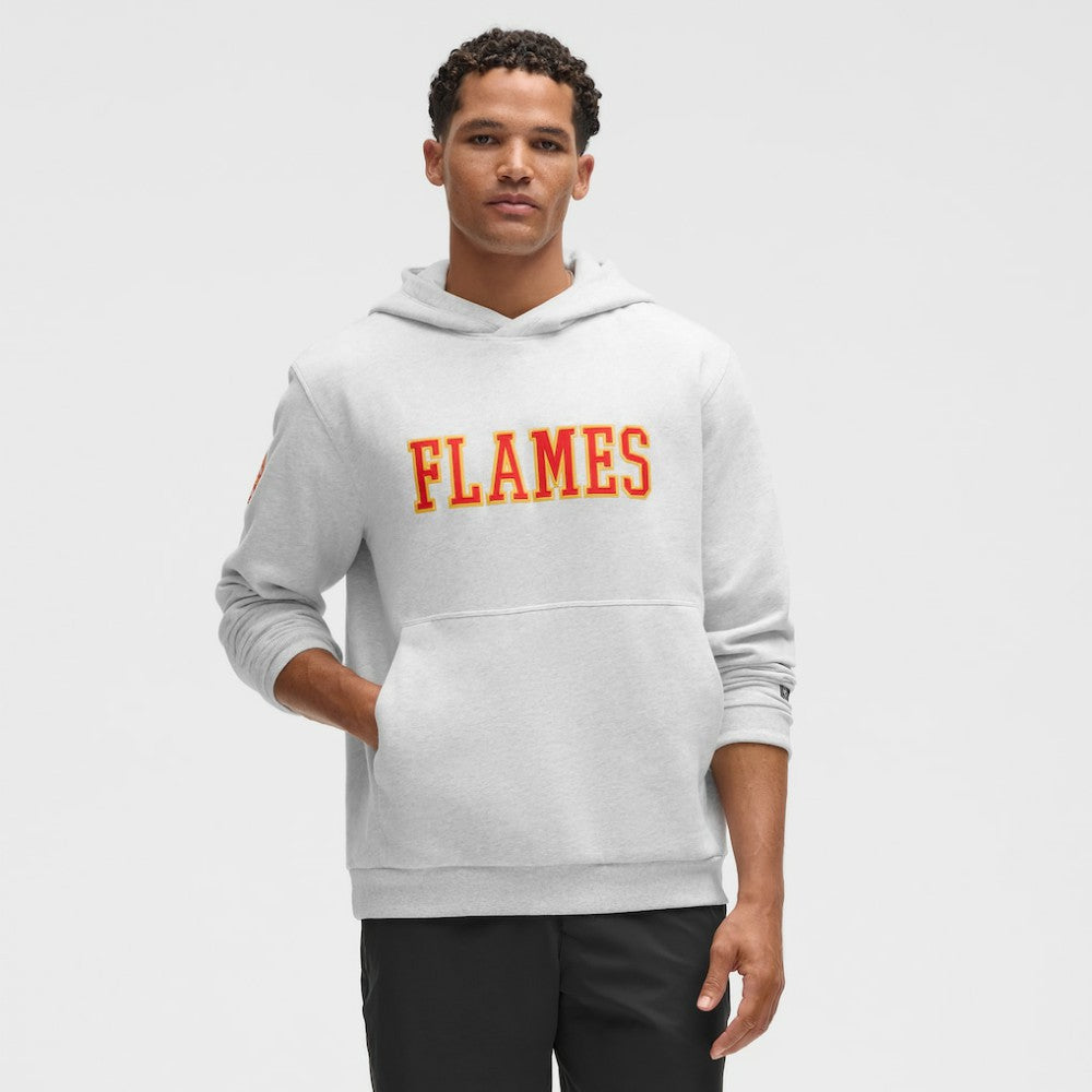 Calgary Flames lululemon Steady State Pullover Hoodie - Heathered Core Ultra Light Grey | US 203175709