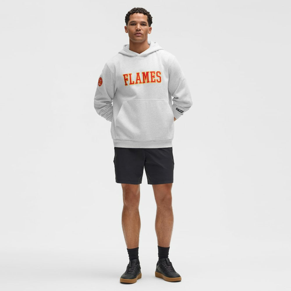 Calgary Flames lululemon Steady State Pullover Hoodie - Heathered Core Ultra Light Grey | US 203175709