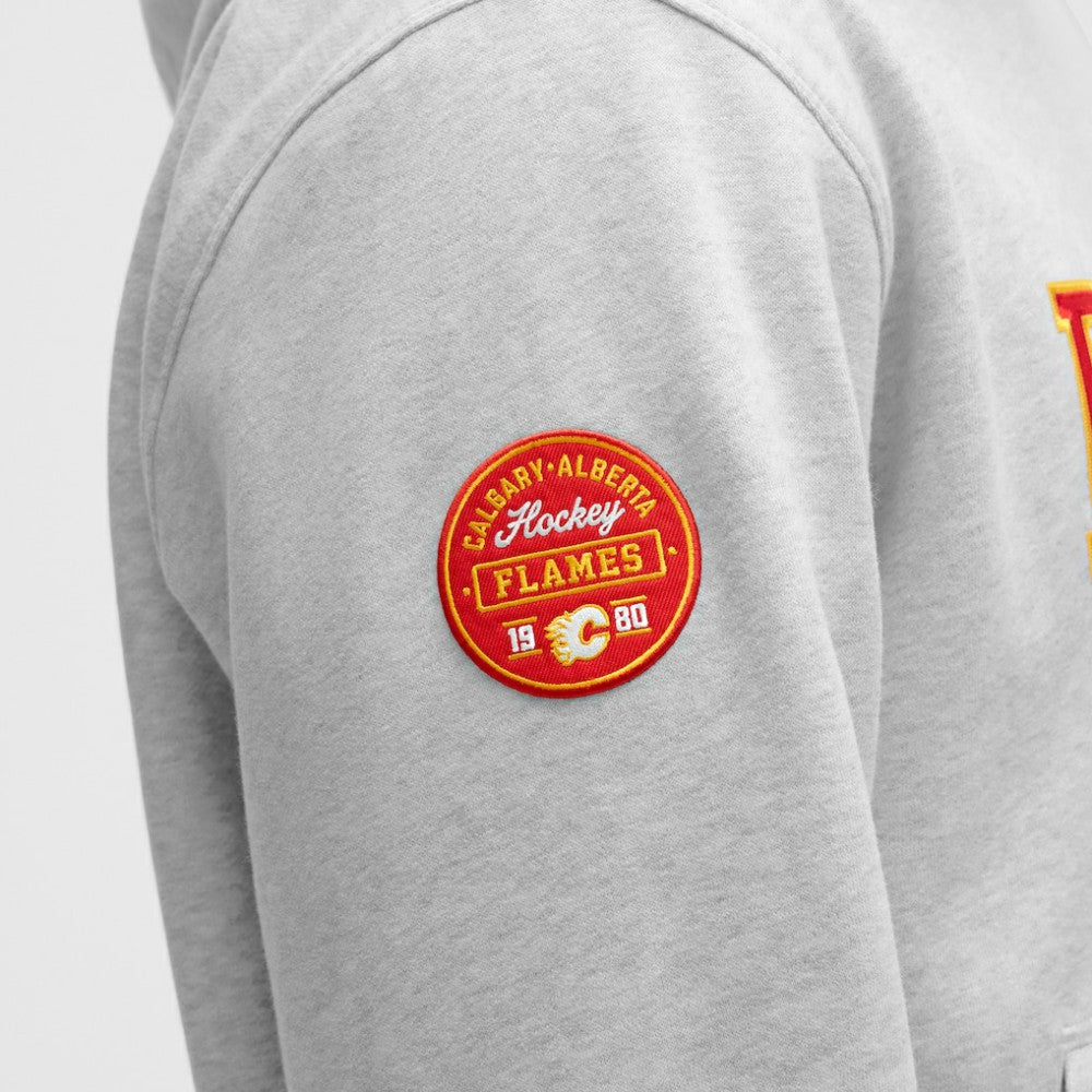 Calgary Flames lululemon Steady State Pullover Hoodie - Heathered Core Ultra Light Grey | US 203175709