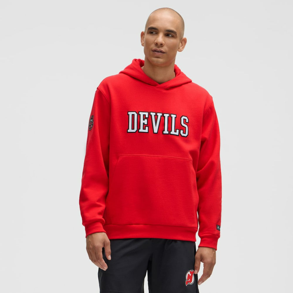 New Jersey Devils lululemon Steady State Pullover Hoodie - True Red | US 203175731