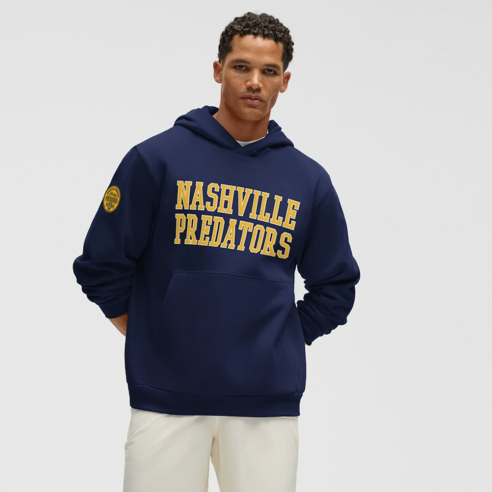 Nashville Predators lululemon Steady State Pullover Hoodie - Blue | US 203175732