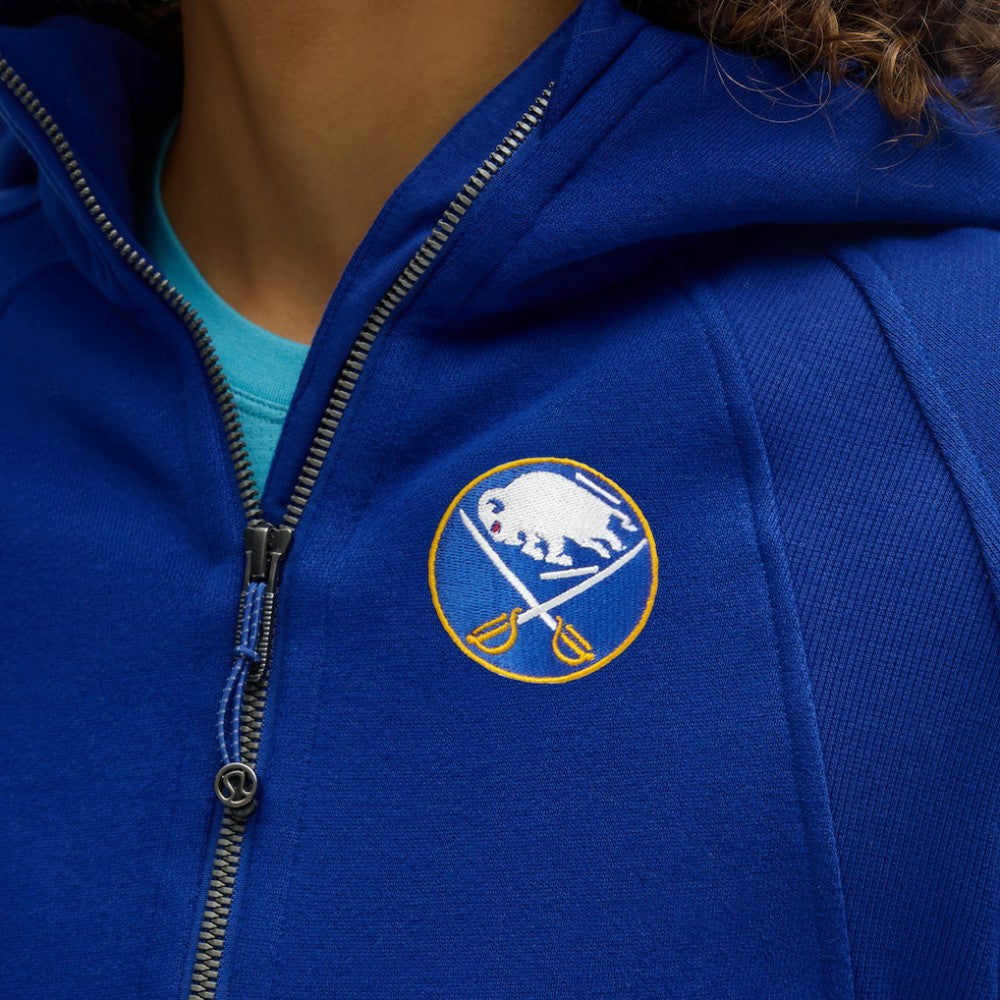 Buffalo Sabres lululemon Women's Scuba Oversized Half-Zip Hoodie - College Cobalt | US 203175747