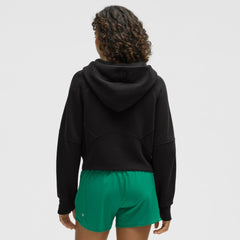 Philadelphia Flyers lululemon Women's Scuba Oversized Half-Zip Hoodie - Black | US 203175762