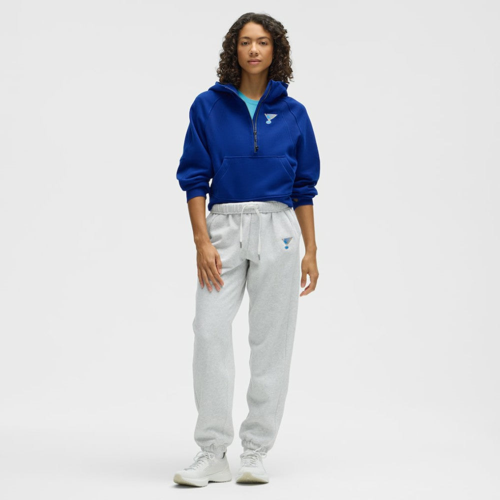 St. Louis Blues lululemon Women's Scuba Oversized Half-Zip Hoodie - College Cobalt | US 203175765