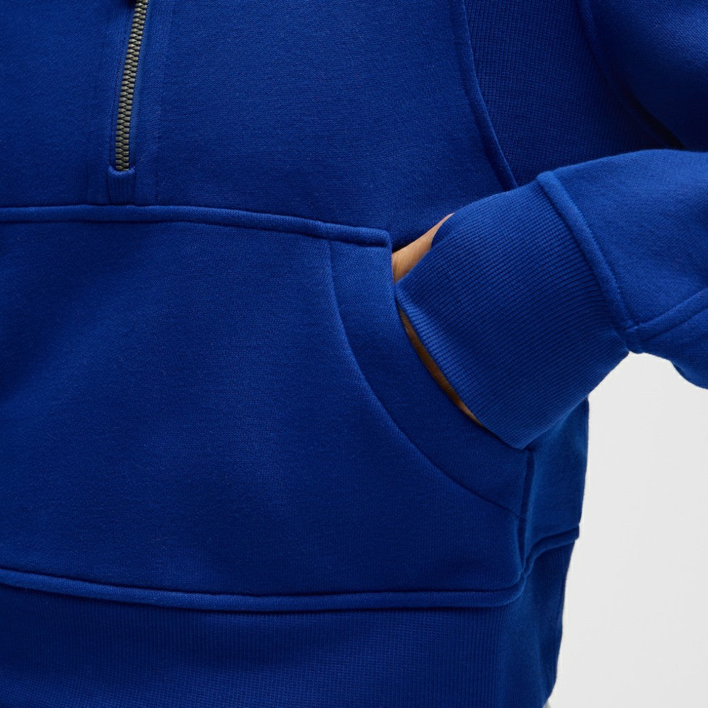 St. Louis Blues lululemon Women's Scuba Oversized Half-Zip Hoodie - College Cobalt | US 203175765
