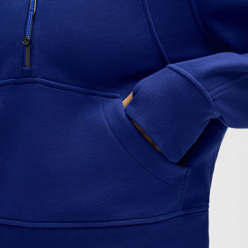 Toronto Maple Leafs lululemon Women's Scuba Oversized Half-Zip Hoodie - Larkspur | US 203175767