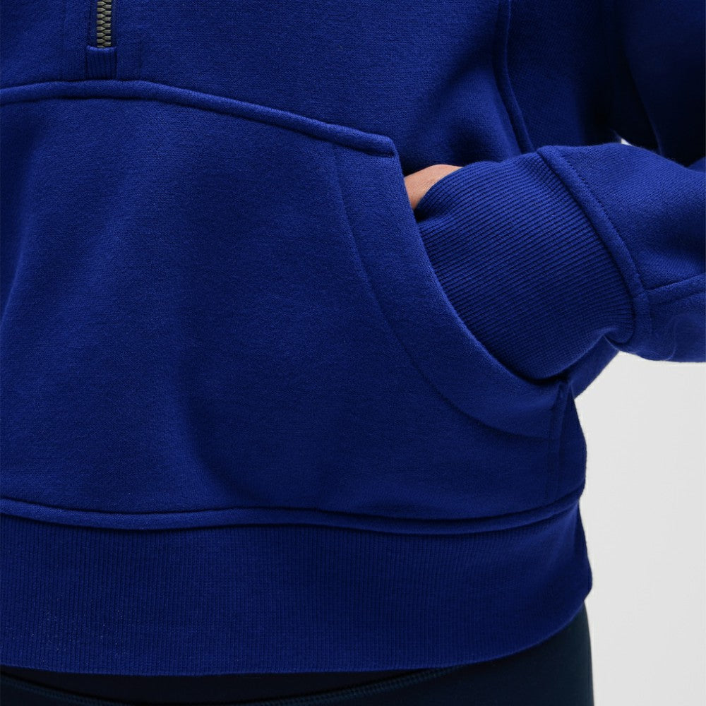 Vancouver Canucks lululemon Women's Scuba Oversized Half-Zip Hoodie - Larkspur | US 203175769
