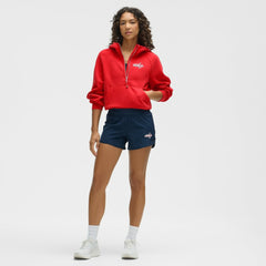 Washington Capitals lululemon Women's Scuba Oversized Half-Zip Hoodie - True Red | US 203175771