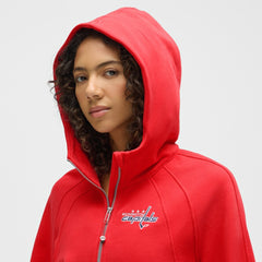 Washington Capitals lululemon Women's Scuba Oversized Half-Zip Hoodie - True Red | US 203175771