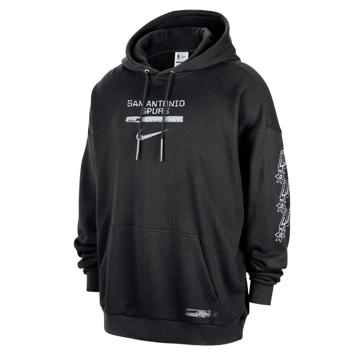 San Antonio Spurs Courtside Club Premium Hoodie Black - Nike outlet