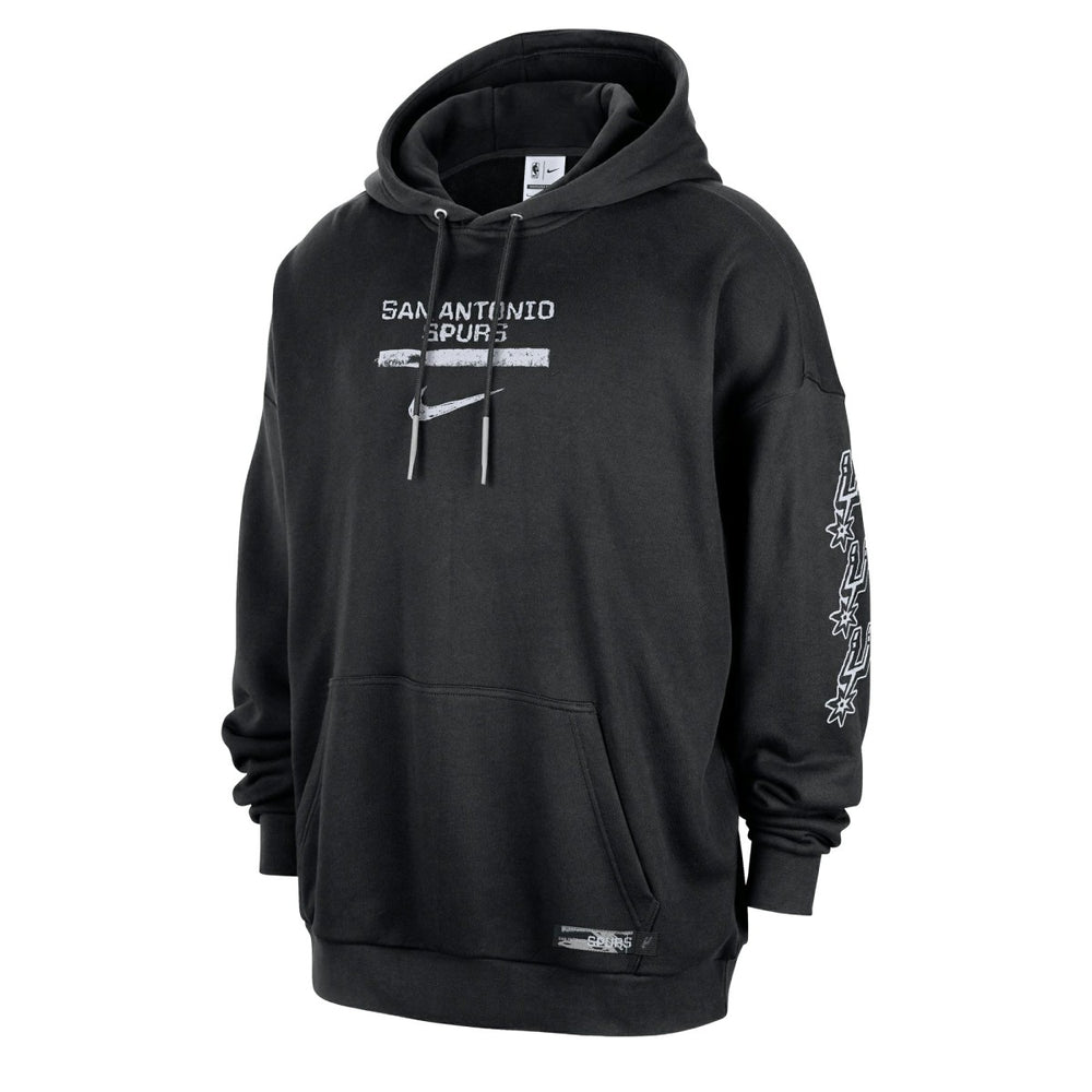 San Antonio Spurs Courtside Club Premium Hoodie Black - Nike outlet