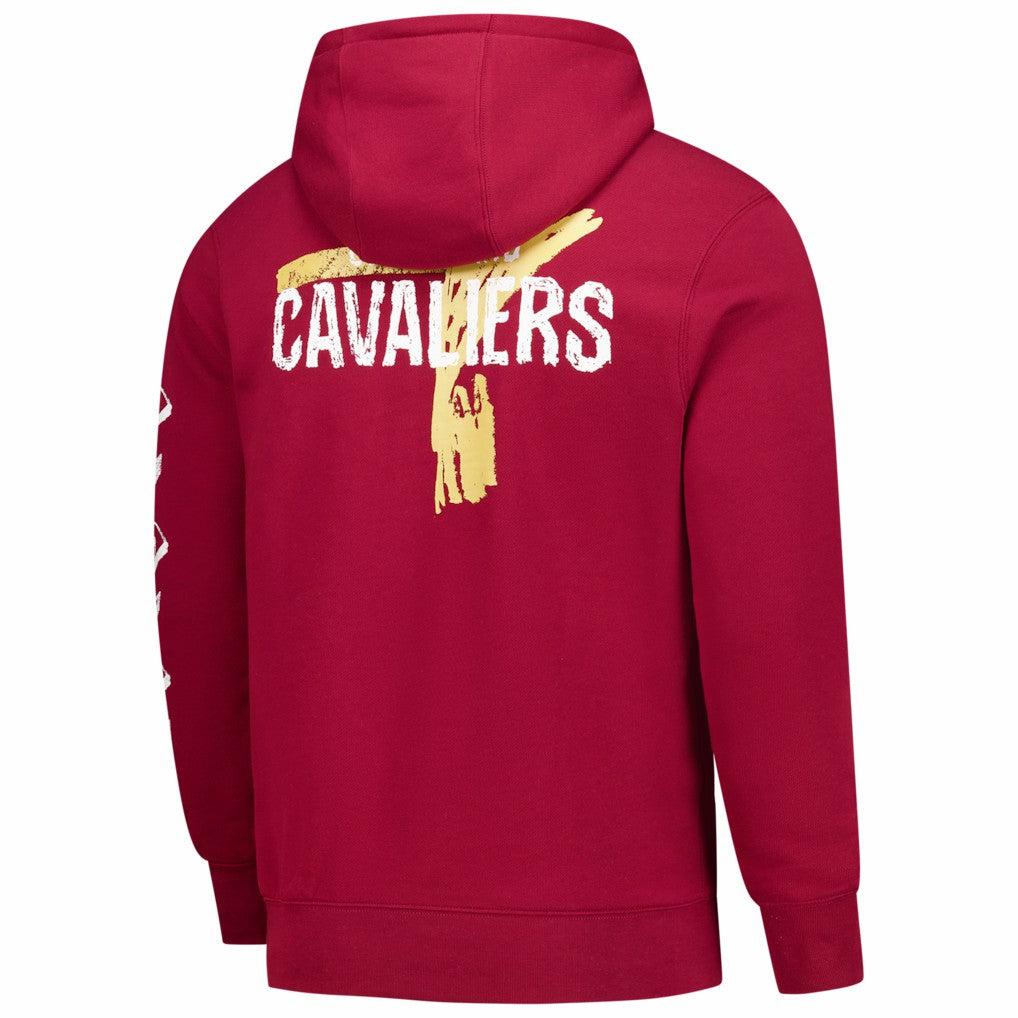 Cleveland Cavaliers Courtside Club Premium Hoodie Wine - Nike outlet