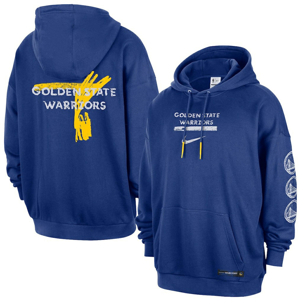 Golden State Warriors Courtside Club Premium Hoodie Royal - Nike outlet