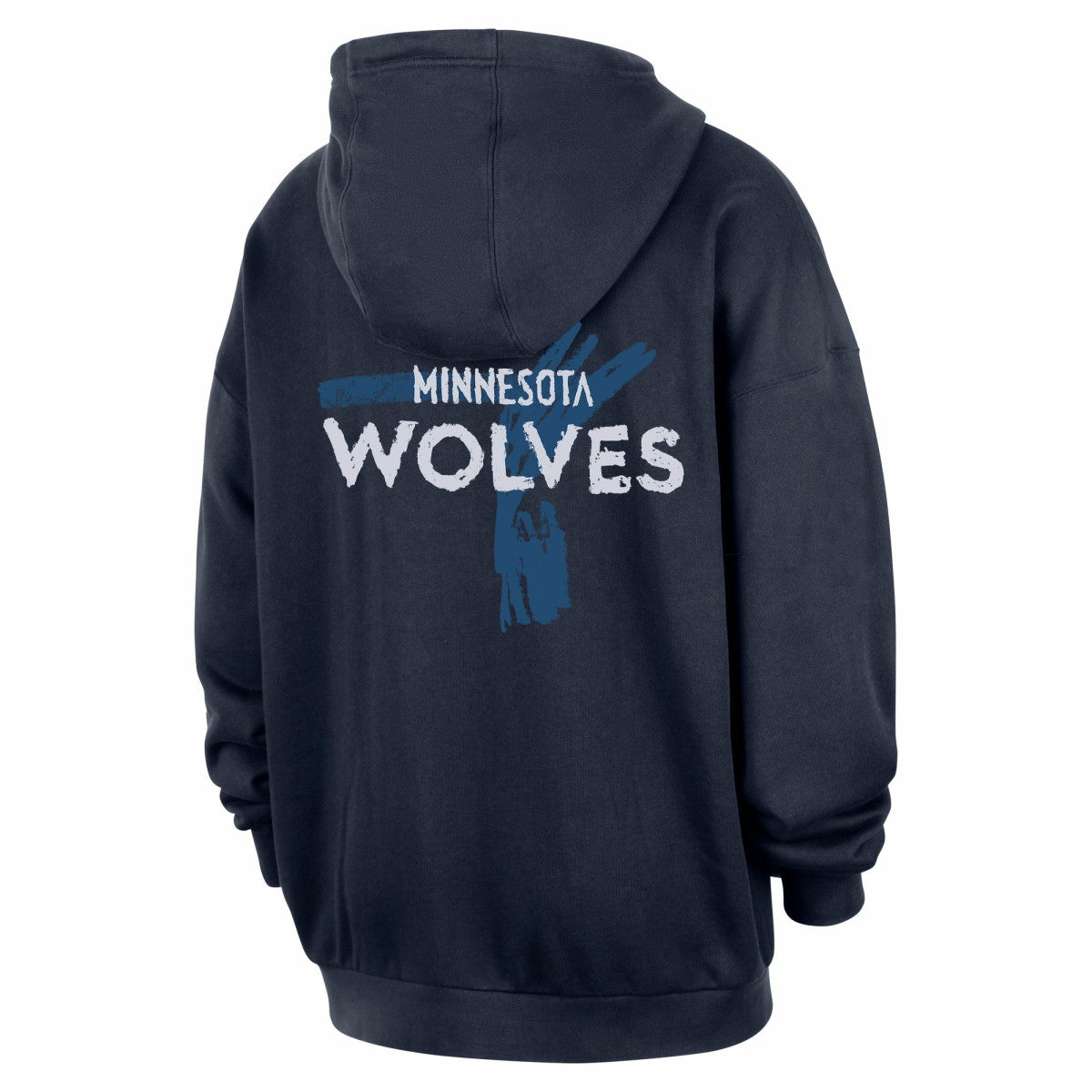Minnesota Timberwolves Courtside Club Premium Hoodie Navy - Nike