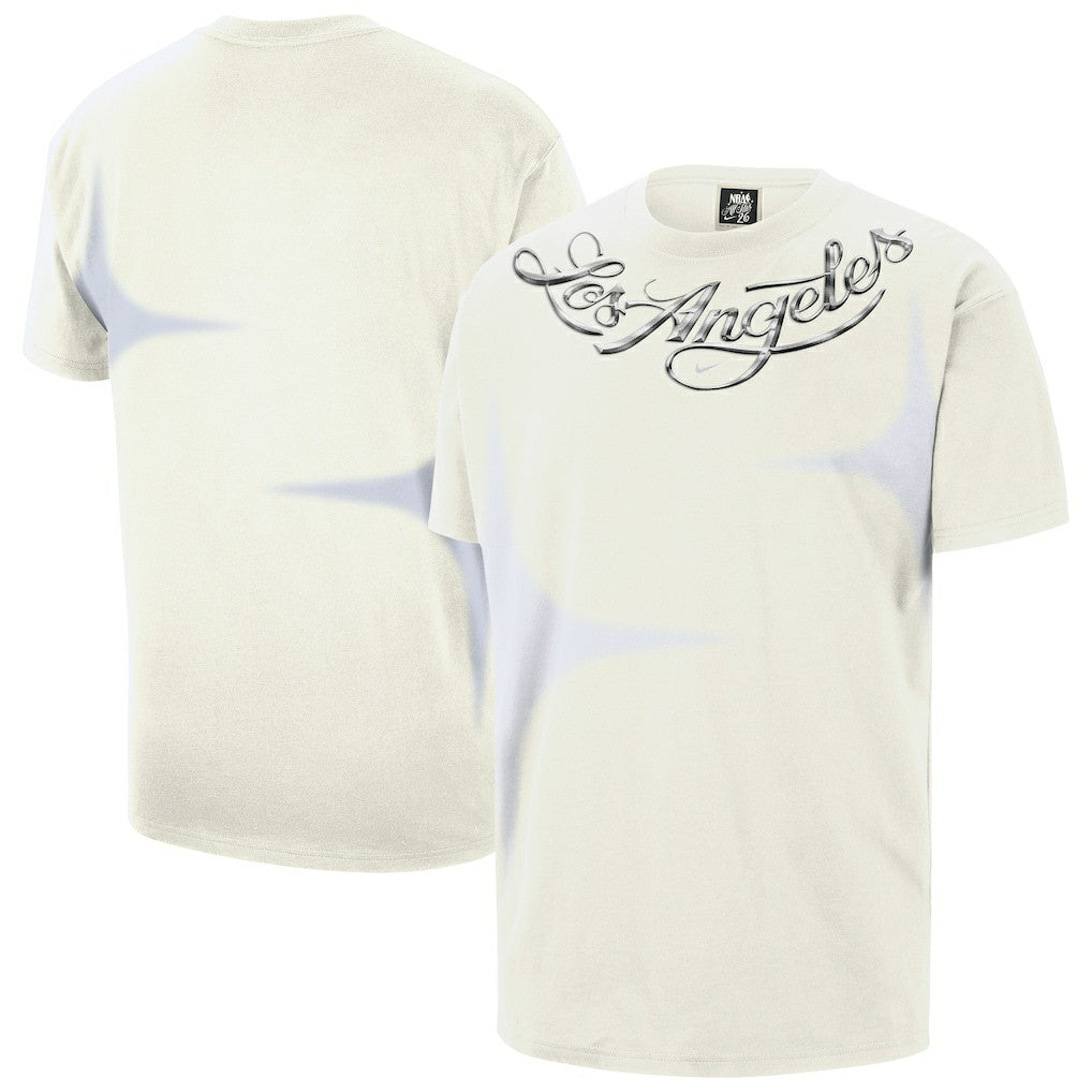 2026 NBA All-Star Game Max90 Premiere T-Shirt Cream - Nike