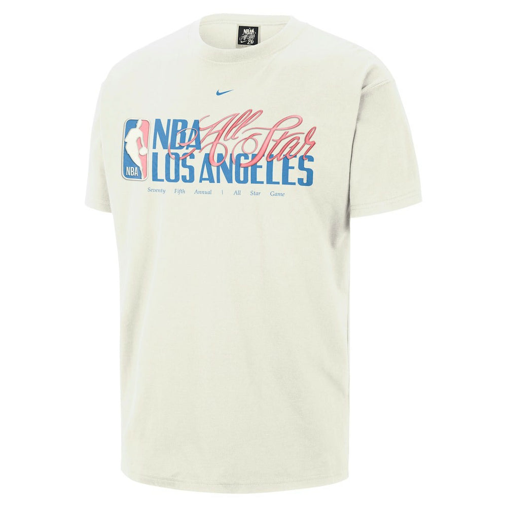 2026 NBA All-Star Game Max90 Wordmark T-Shirt Cream - Nike
