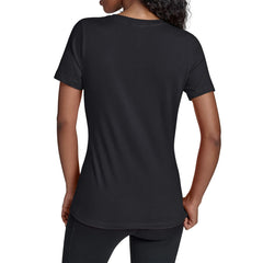 Detroit Lions Starter Women's Groovy Script V-Neck T-Shirt - Black T-shirts