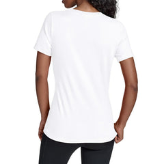 Miami Dolphins Starter Women's Groovy Script V-Neck T-Shirt - White T-shirts