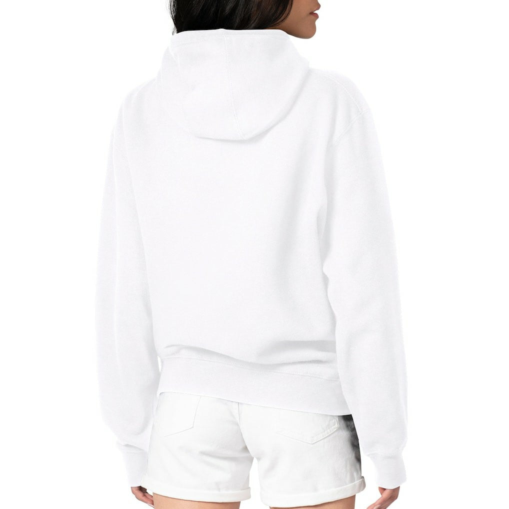 Miami Dolphins Starter Women's Throwback Groovy Script Pullover Hoodie - White Hoodies